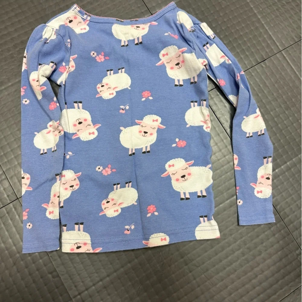 Just one you by Carters purple sheep pajamas size 4T